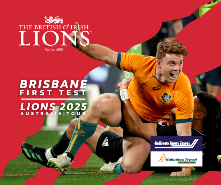 Lions 2025 BRISBANE Gullivers Sport Travel